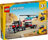 Lego ® 31146 Flatbed Truck with Helicopter