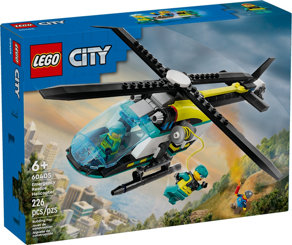 LEGO ® 60405 Emergency Rescue Helicopter