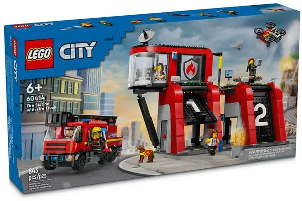 LEGO ® 60414 Fire Station with Fire Truck