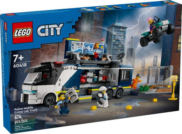 LEGO ® 60418 Police Mobile Crime Lab Truck
