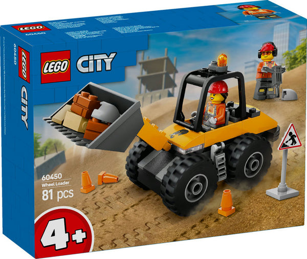 LEGO ® 60450 Yellow Construction Wheel Loader