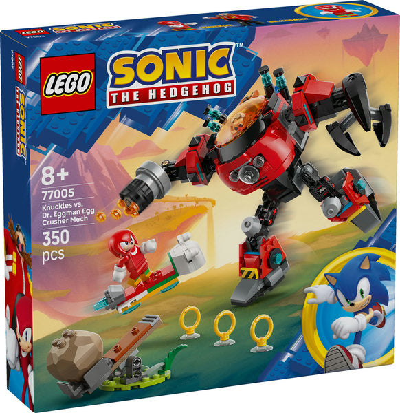 LEGO ® 77005 Knuckles vs. Dr. Eggman Egg Crusher Mech