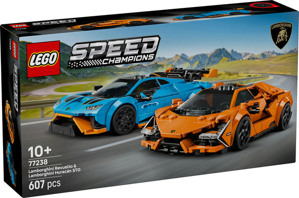 LEGO ® 77238 Lamborghini Revuelto & Huracán STO