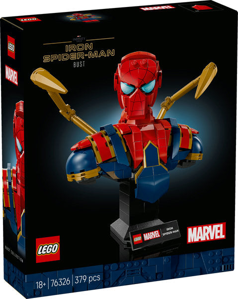 LEGO ® 76326 Iron Spider-Man Bust