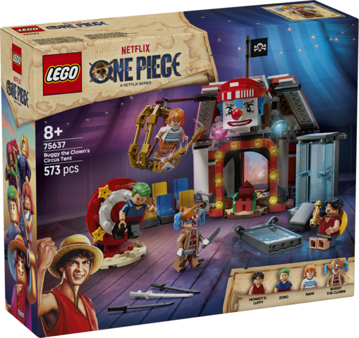 LEGO ® 75637 Buggy the Clown's Circus Tent