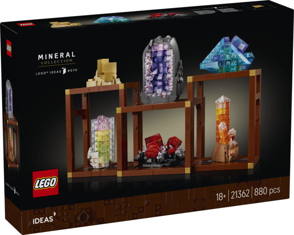 LEGO ® 21362 Mineral Collection