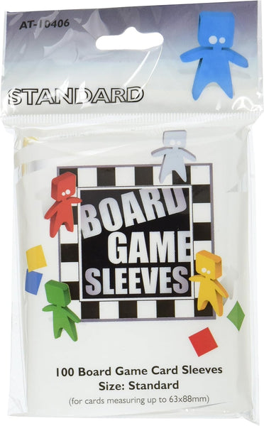 Board Game Card Sleeves - Arcane Tinmen 10406 - 63 mm X 88 mm - Standard - Clear