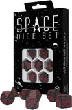 Q-Workshop Space Polyhedral 7 Dice Set