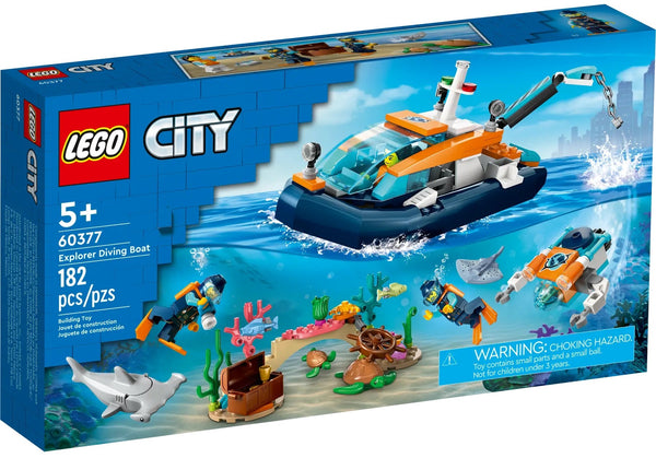 LEGO ® 60377 Explorer Diving Boat