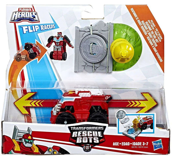 Transformers Playskool Heroes Flip Racers - Heatwave