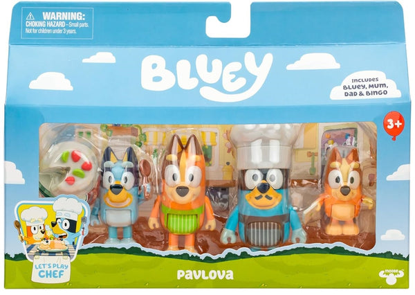 Bluey and Family: 4 Figure Pack - Pavlova