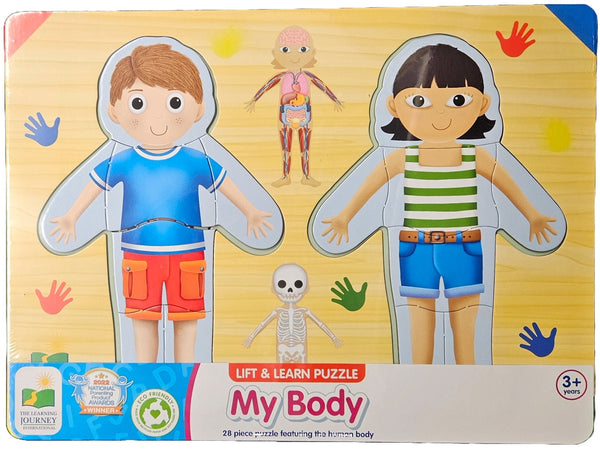 My First Lift & Learn Puzzle - My Body