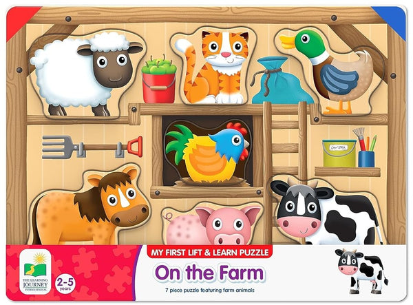 My First Lift & Learn Puzzle - On The Farm