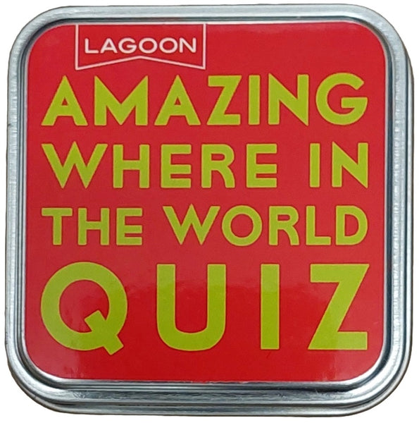 Game Tins - Amazing Where In The World Quiz