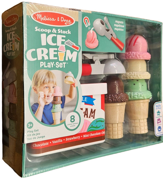 Melissa & Doug Scoop & Stack Ice Cream Playset