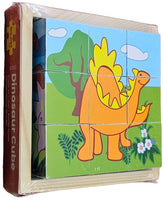 Bigjigs - Cube Puzzle - Dinosaurs