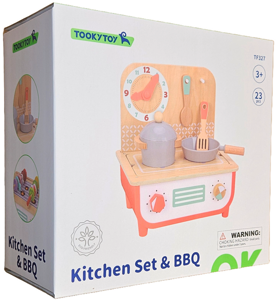 Tooky Toys - Kitchen Set and BBQ