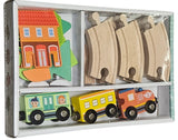Hi Pando - Wooden Train Set - Town