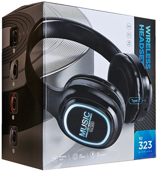 Wireless Headset VJ 323 - Black