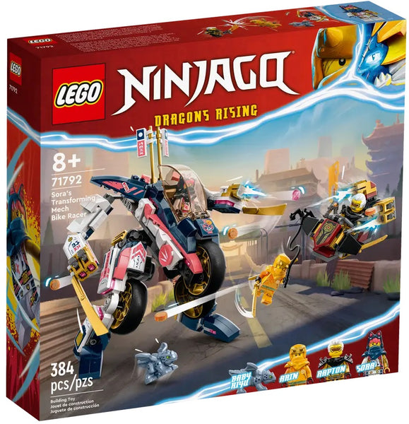 LEGO ® 71792 Sora's Transforming Mech Bike Racer