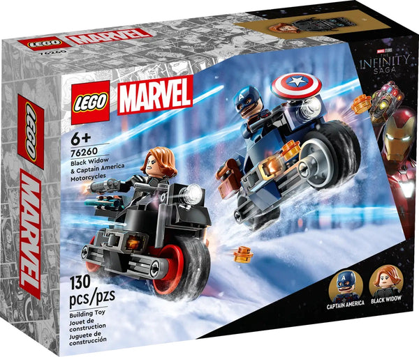 LEGO ® 76260 Black Widow & Captain America Motorcycles