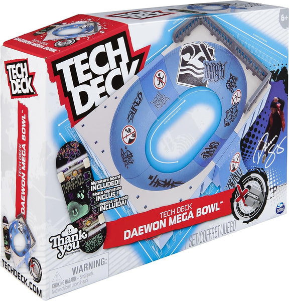 Tech Deck Fingerboards Finger Skateboards - X Connect Daewon Mega Bowl