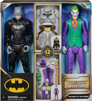 DC Comics BATMAN  12-Inch Action Figures - Battle Pack Batman Vs The Joker