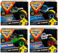 Monster Jam Official Monster Truck - Rev'n Spin Vehicles