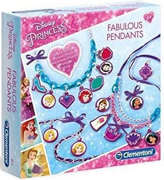 Clementoni - Disney Fabulous Pendants Making Set