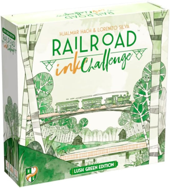 Railroad Ink Challenge: Lush Green Edition