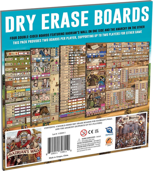 Hadrian's Wall / The Anarchy: Dry Erase Boards