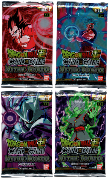 Dragon Ball Super Card Game - Mythic Booster Booster Pack Happy Go Lucky Dragon Ball Super Card Game - Mythic Booster Booster Pack Happy Go Lucky