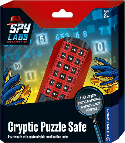 Spy Labs Cryptic Puzzle Safe