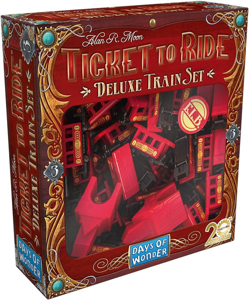 Ticket to Ride - 20th Anniversary Deluxe Train Set 3 - Red