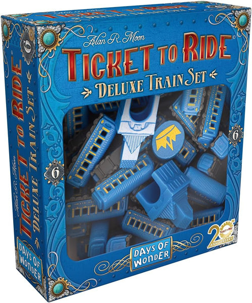 Ticket to Ride - 20th Anniversary Deluxe Train Set 6 - Blue