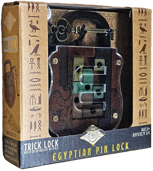 Trick Lock Puzzles - Egyptian Pin Lock