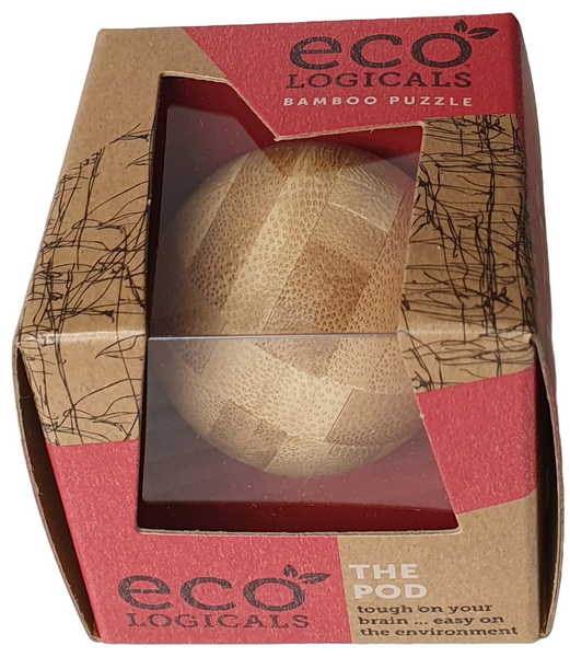 ECO Logicals Brainteaser Bamboo Puzzle - The Pod