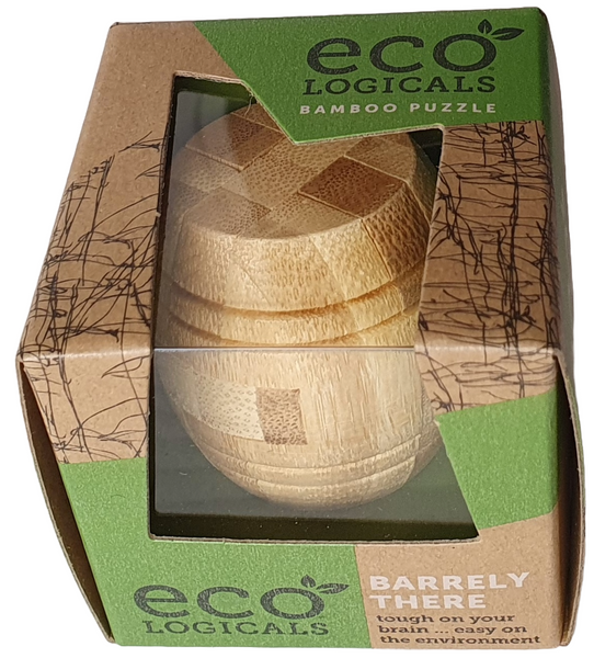 ECO Logicals Brainteaser Bamboo Puzzle - Barrely There