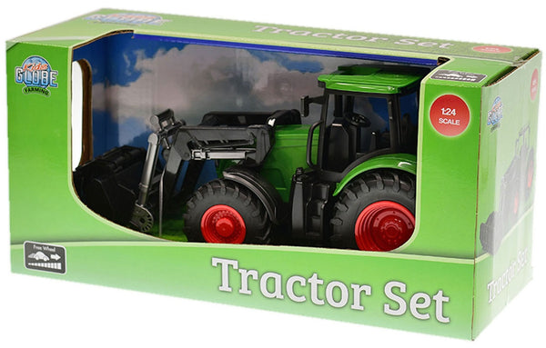 Kids Globe 1:24 Tractor Set