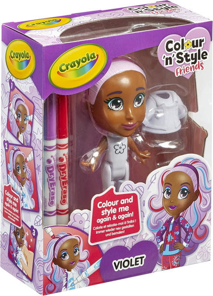 Crayola Colour N Style Friends - Violet