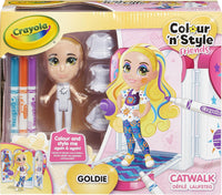 Crayola Colour N Style Friends Catwalk - Goldie