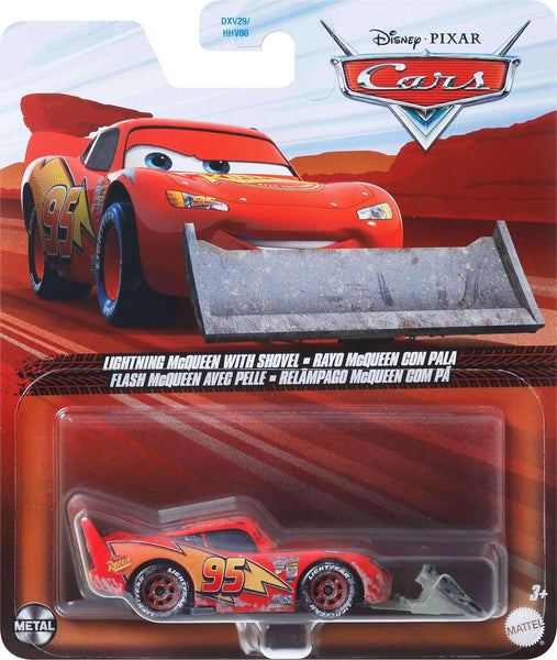 Disney Cars - Lightning McQueen With Shovel
