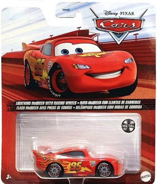 Disney Cars - Lightming McQueen with Racing Wheels