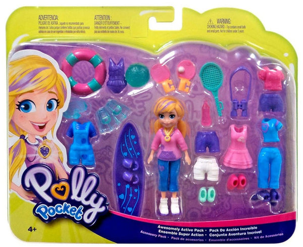 Polly Pocket GBF86 Awesome Active Crew Pack