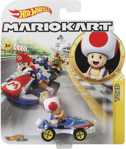 Hot Wheels Mario Kart Single Car: Toad Sneeker