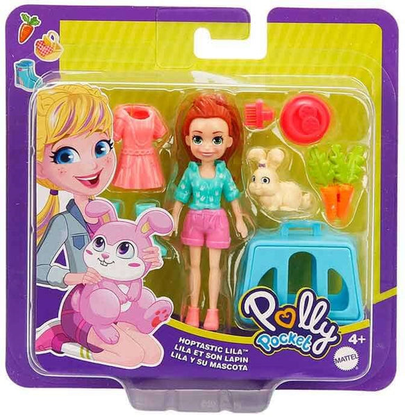 Polly Pocket GDM11 Hoptastic Lila