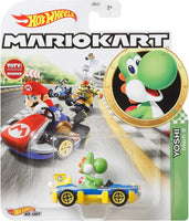 Hot Wheels Mario Kart Single Car: Yoshi