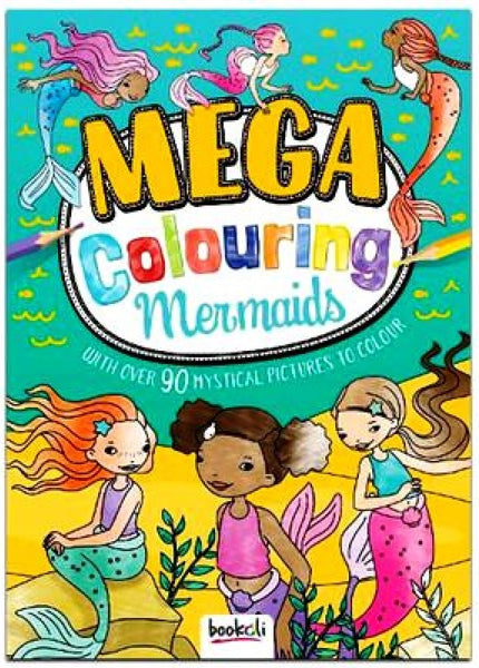 Mega Colouring Book - Mermaids