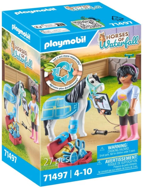 Playmobil 71497 Horses of Waterfall: Horse Therapist