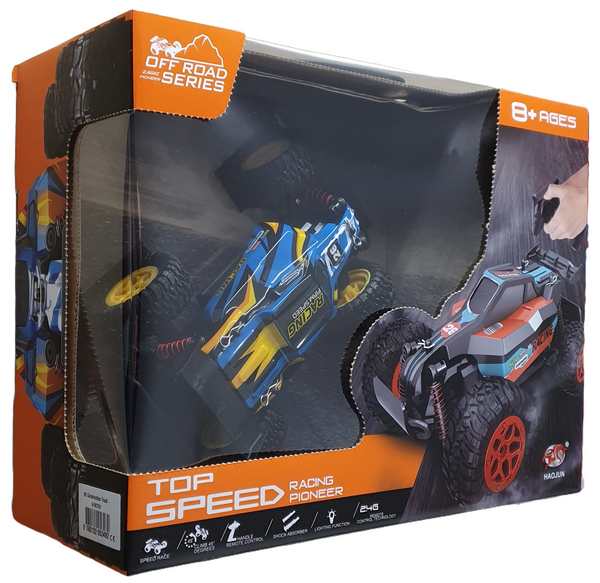 Remote Control Top Speed Racing Pioneer - Off road series - Blue Buggy
